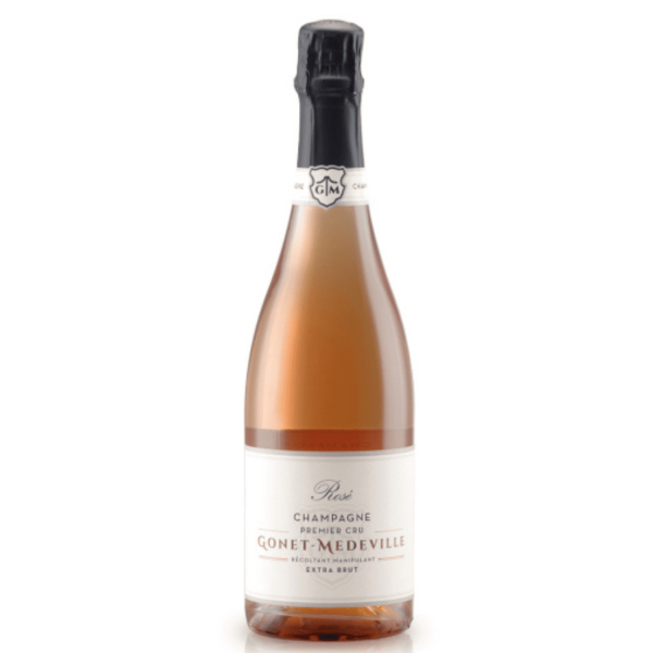 Champagne Premier Cru Rose' Extra Brut - Gonet Medeville