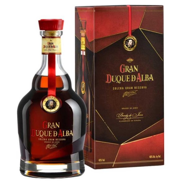 Gran Duque d'Alba rosso cartone brandy