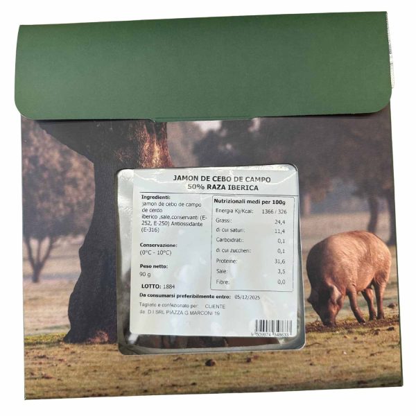 Jamon cebo de campo-retro