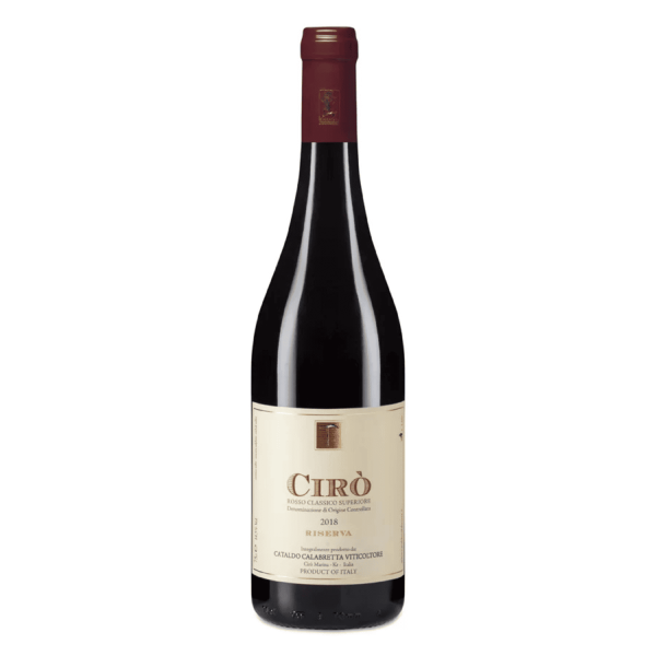 "Cirò" Rosso Classico Superiore DOC - Cataldo Calabretta - Riserva 2018