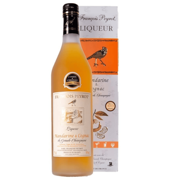 Francois Peyrot Liquore Mandarino e Cognac Astucciato