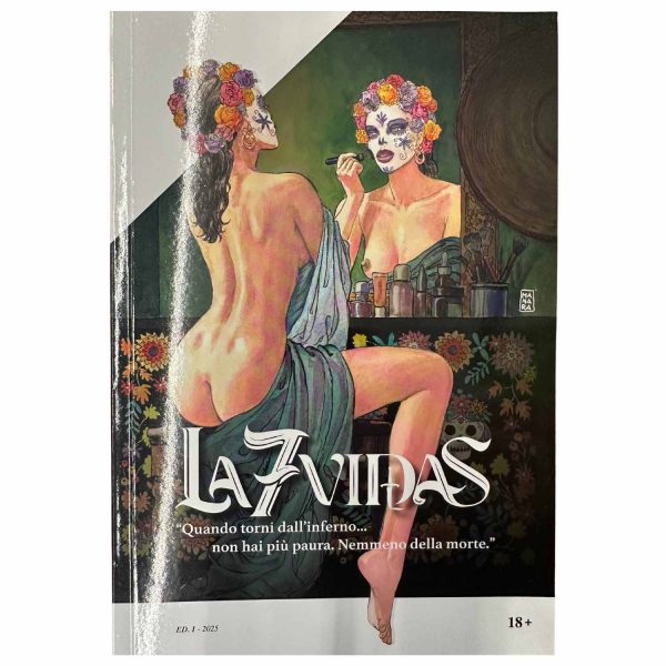 Astuccio La7vidas J.Rose con fumetto - Tequila-dettaglio