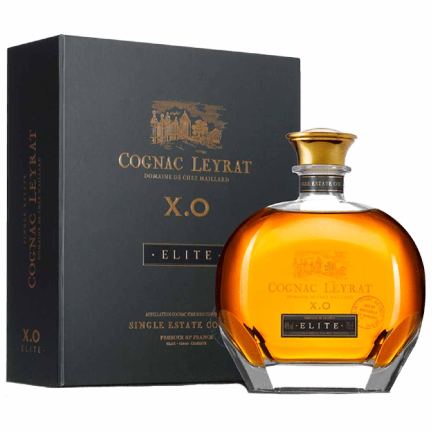 Cognac Leyrat Xo Elite - Astucciata